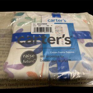 BUNDLE 24 mos/2T Carter's Pajama/Sleeper, Footed - New (never worn)